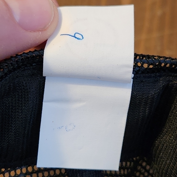 Vtg Snapback Trucker Hat With Mesh Back ICM Krebsoge Black Hat Speedway Cap OSFA - Picture 12 of 12